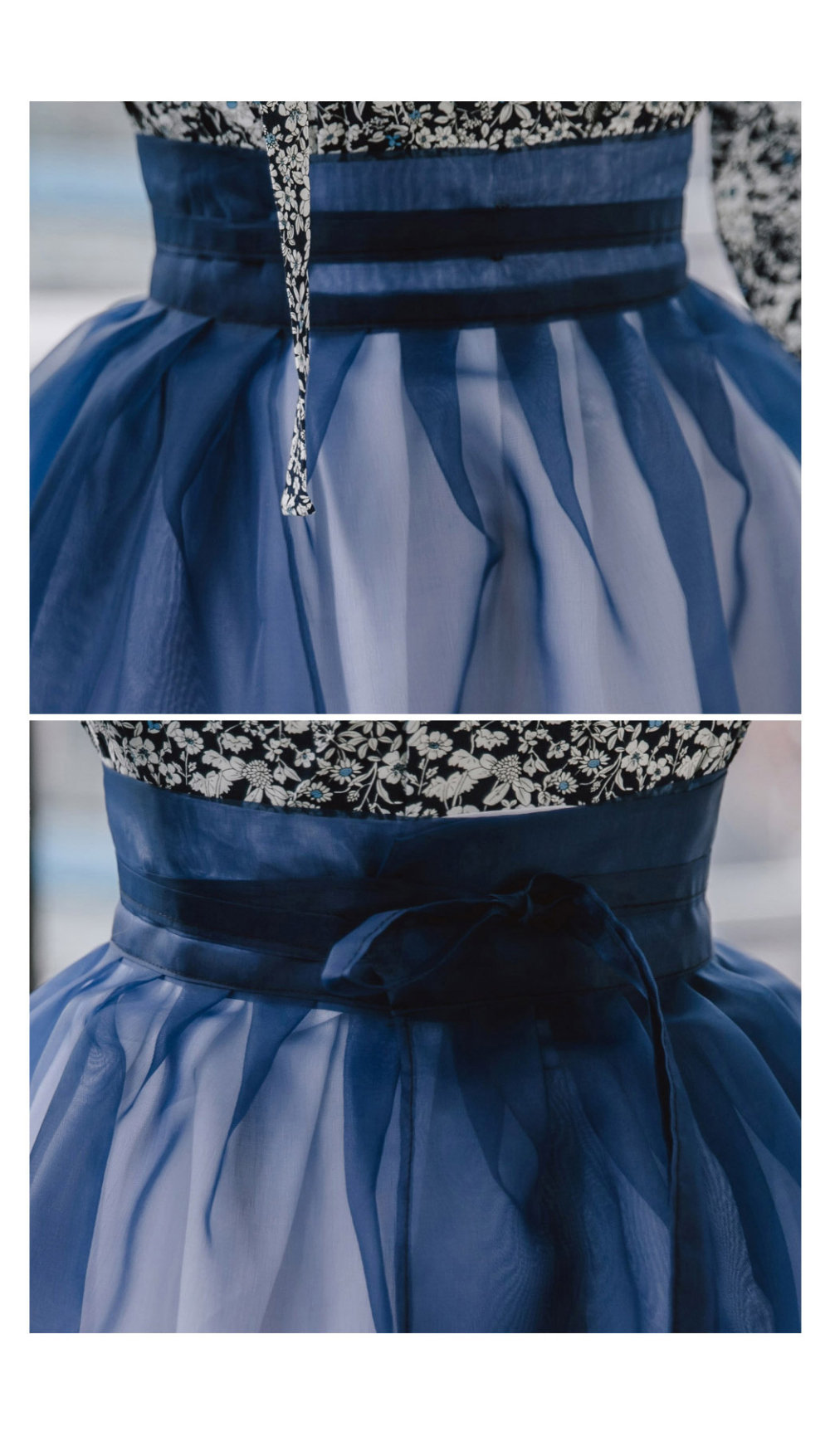 드레스 네이비블루 색상 이미지-S1L15